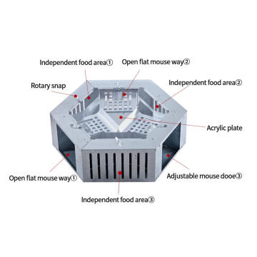 Outdoor Rodent Humane Electric Mouse Trap